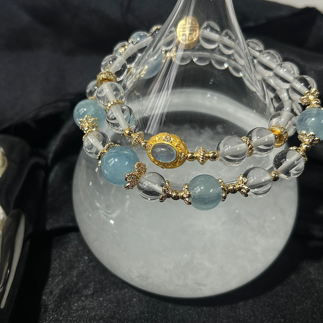 【海蓝水白 Azure Waters, Pure Whiteness】