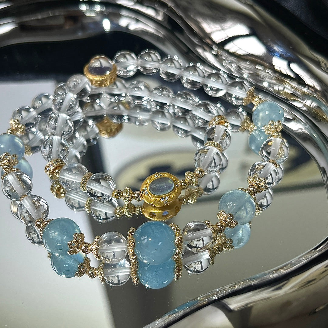 【海蓝水白 Azure Waters, Pure Whiteness】
