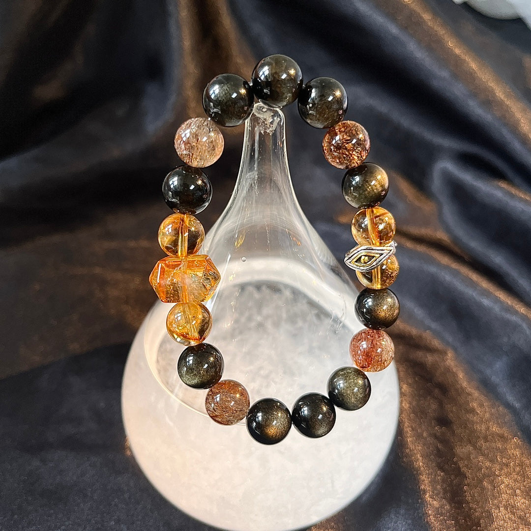 【暗金耀芒 Obsidian Gold Glow 】