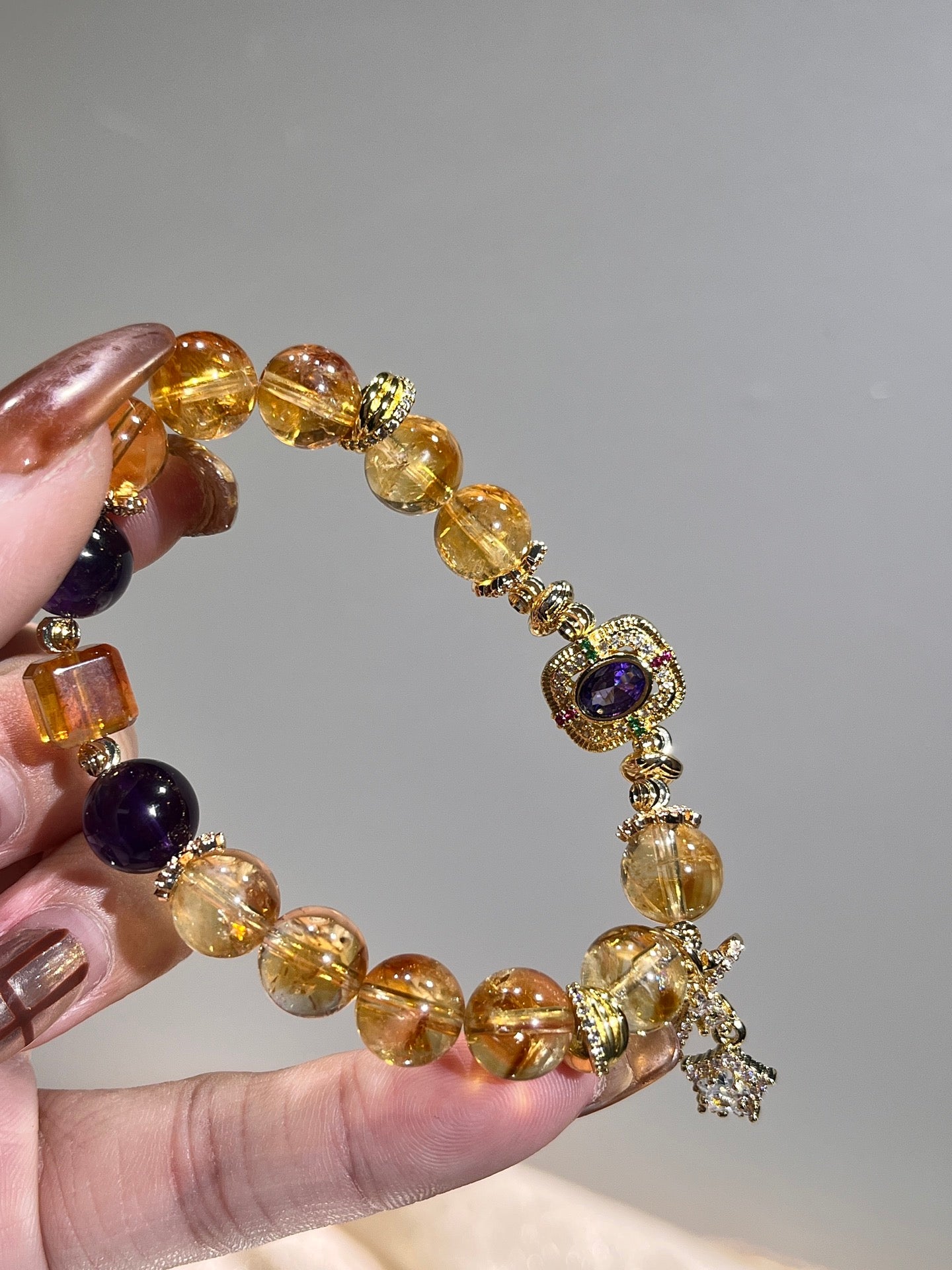 【双黄映紫 Dual-Yellow Reflecting Purple】