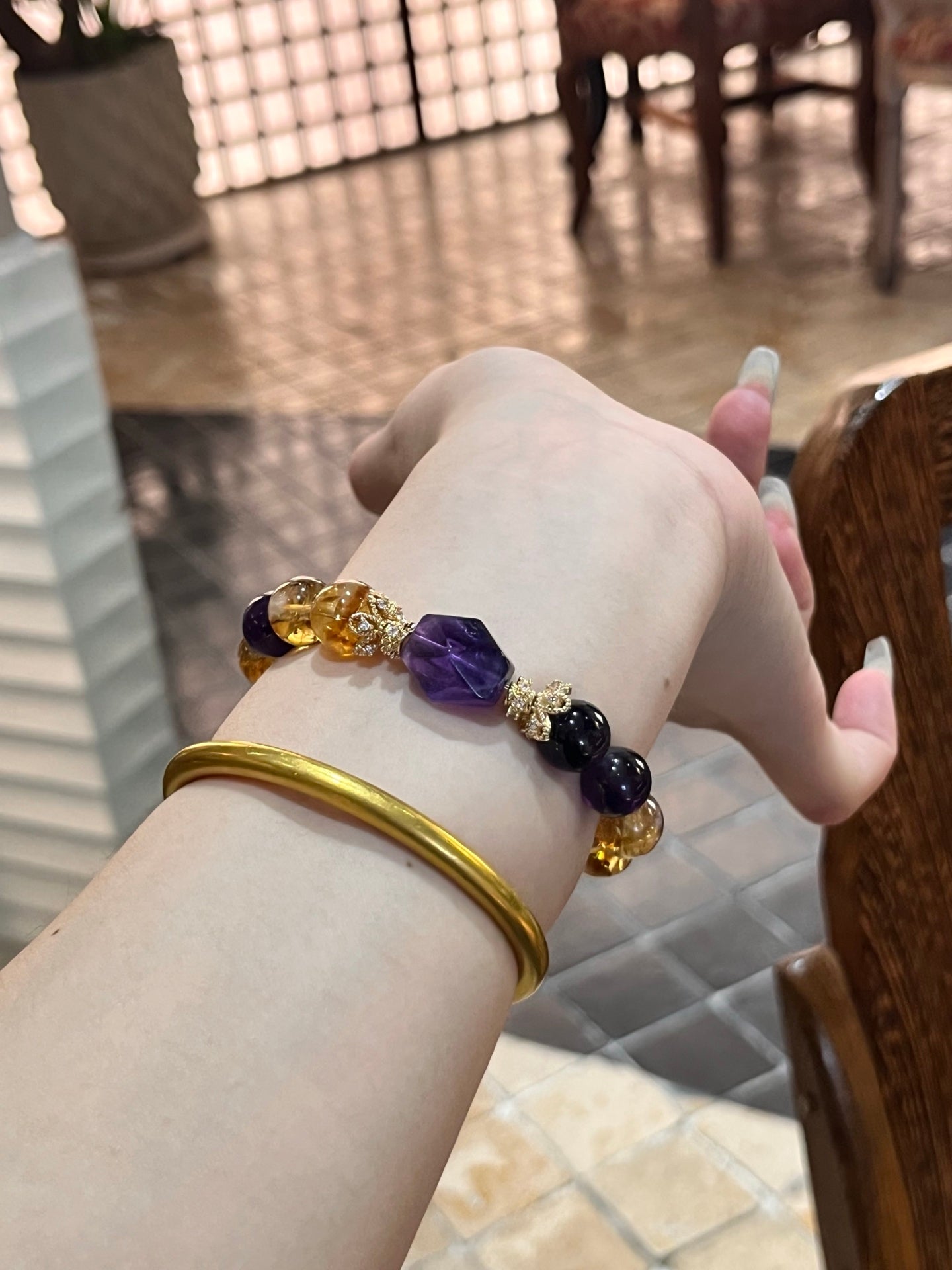 【紫金谐律 Amethyst-Gold Harmony】