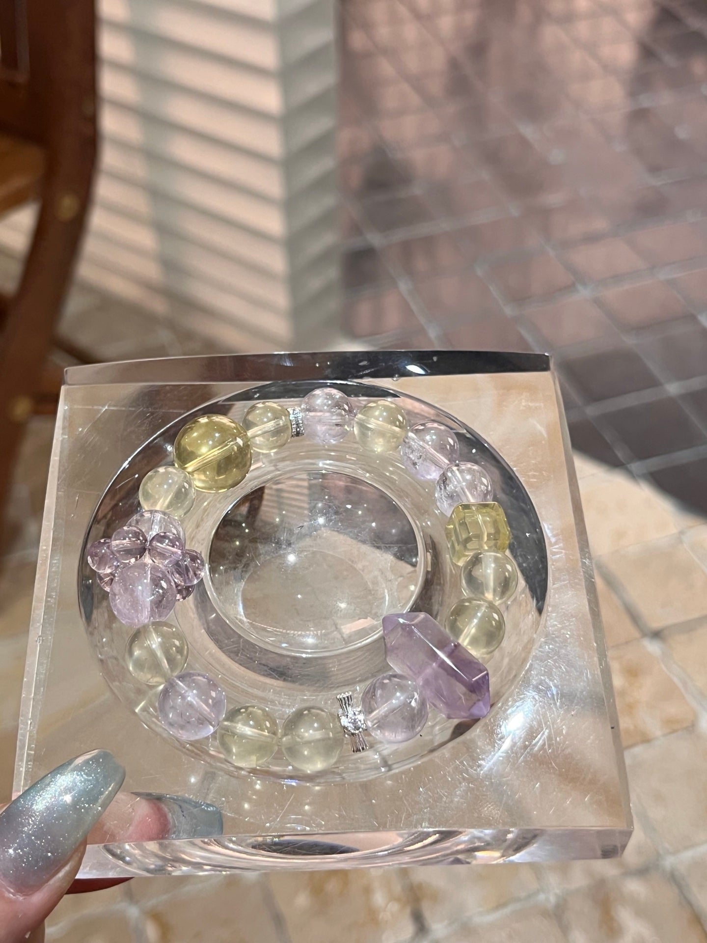【薰柠逸彩 Lavender-Citrine Glow】