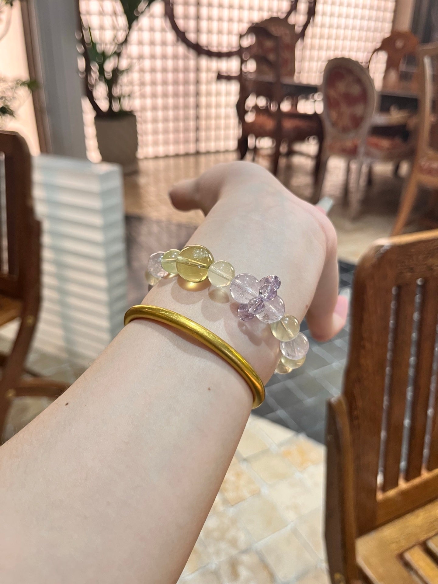 【薰柠逸彩 Lavender-Citrine Glow】