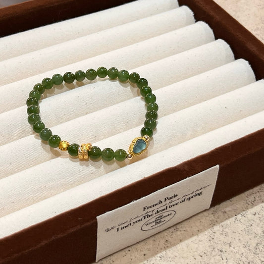【碧影凝翠 Emerald Green Elegance】