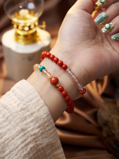 【赤棠映雪 Vermilion Bloom】