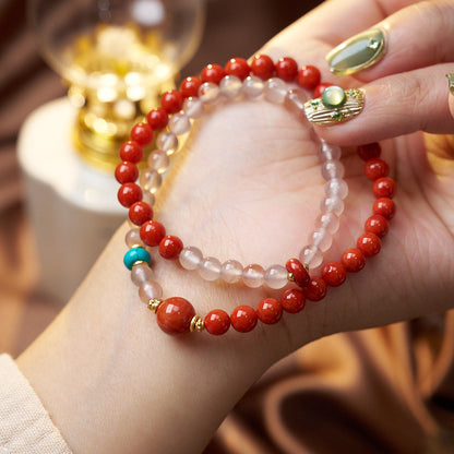 【赤棠映雪 Vermilion Bloom】