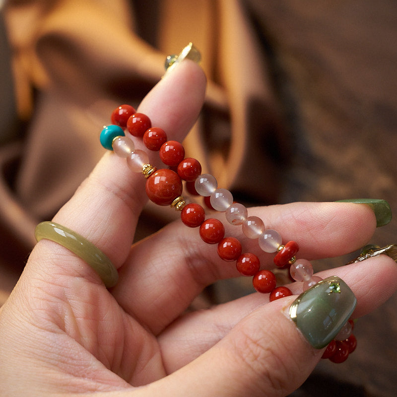 【赤棠映雪 Vermilion Bloom】