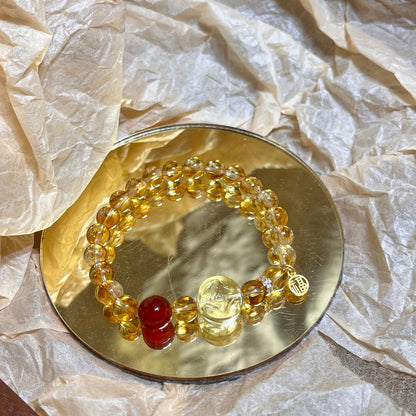 【金塔赤财 Golden Pagoda, Ruby Wealth】