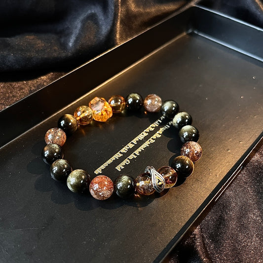 【暗金耀芒 Obsidian Gold Glow 】