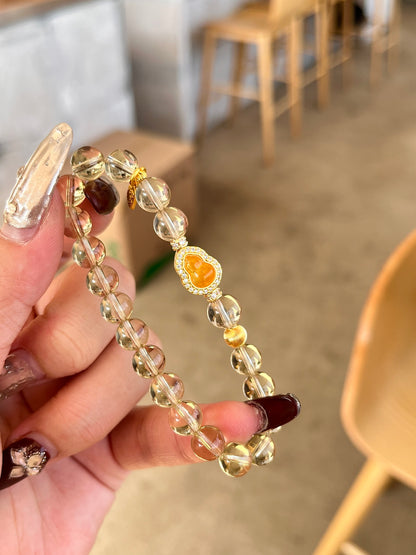 【金韵璃祥 Golden - hued Glass Blessing】