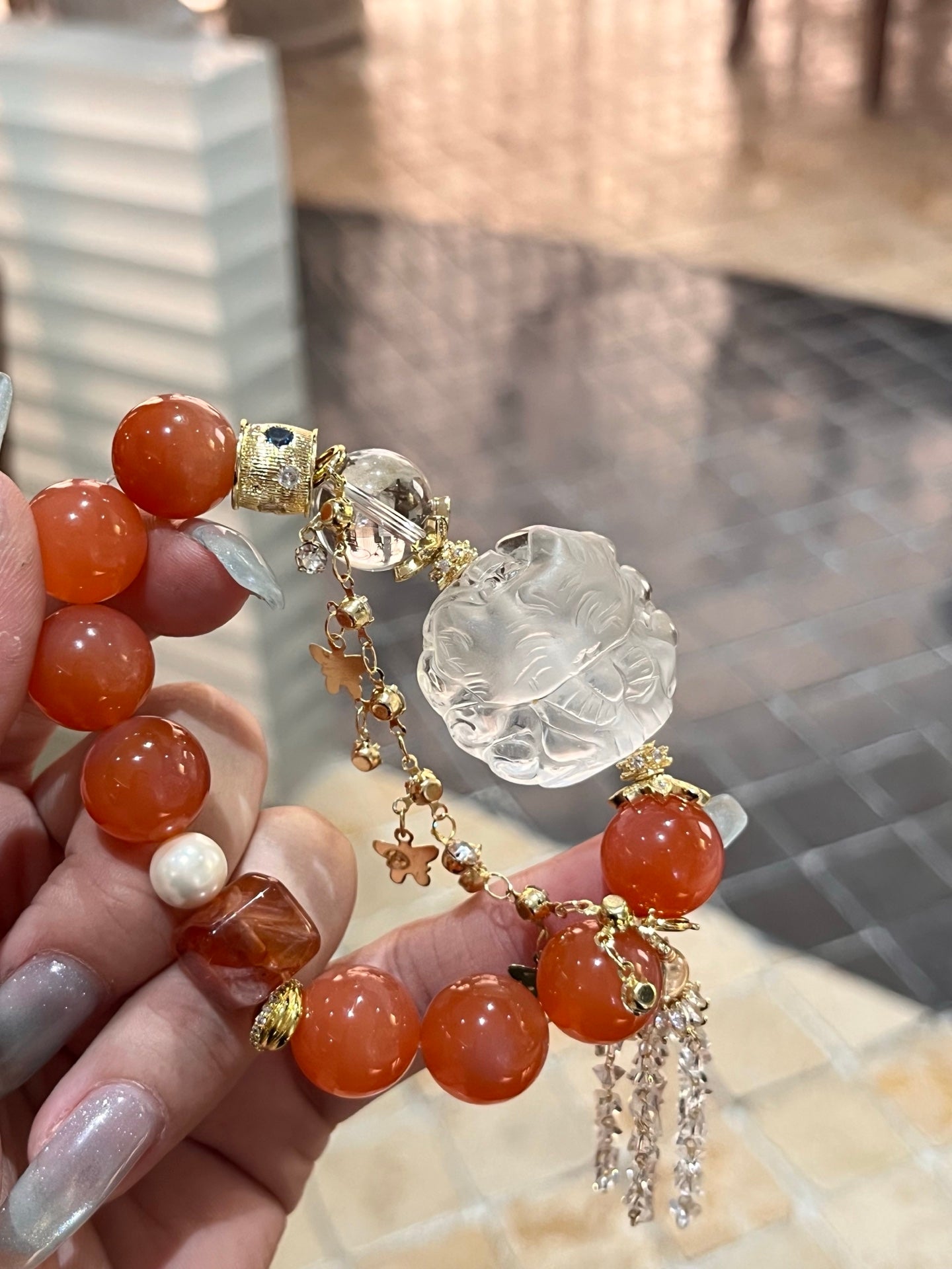 【晶瑙灵狐 Crystal Agate Spiritual Fox】