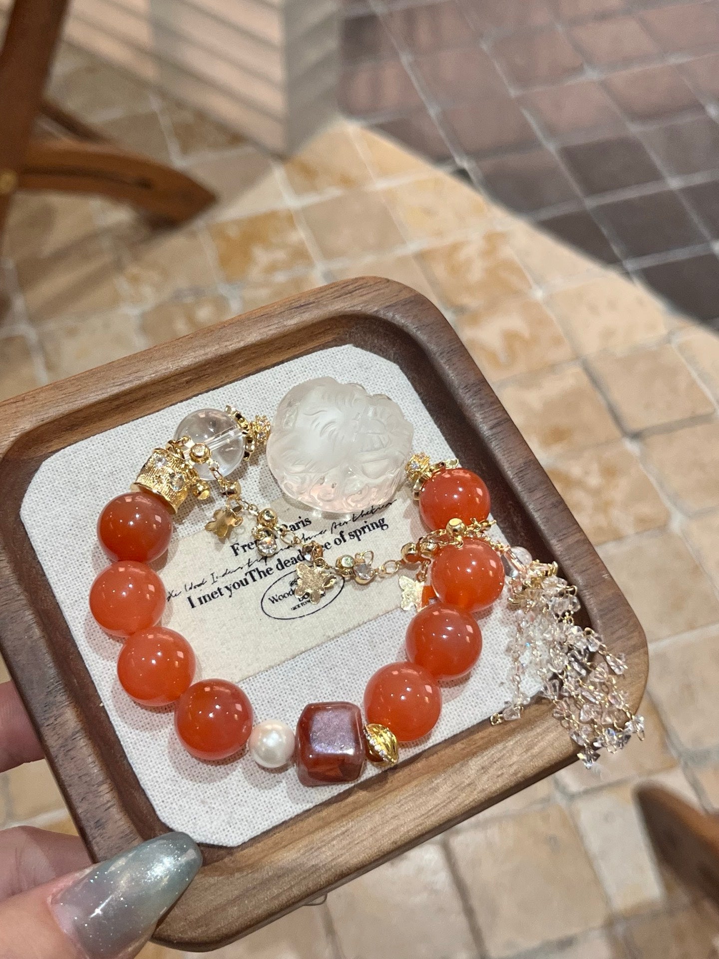 【晶瑙灵狐 Crystal Agate Spiritual Fox】