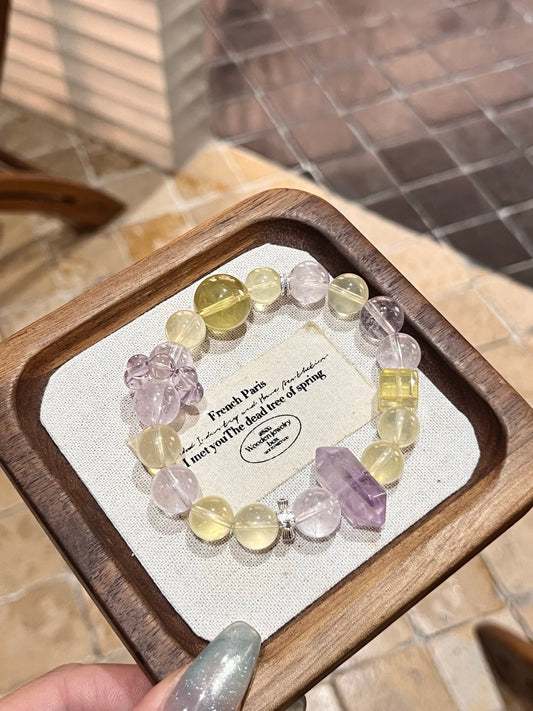 【薰柠逸彩 Lavender-Citrine Glow】